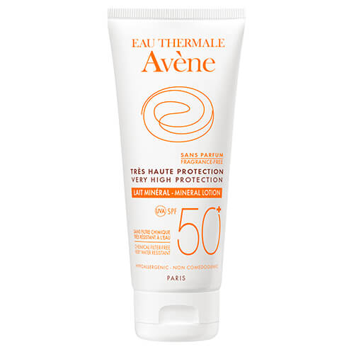Eau Thermale Avène Leche Spf 50+ Mineral Pantallas Físicas 100 ml