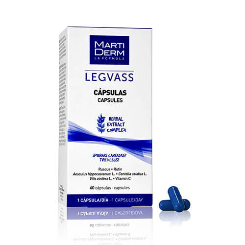 MartiDerm Legvass Piernas Cansadas 60 Cápsulas
