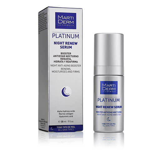 MartiDerm Platinum Night Renew Serum 30ml