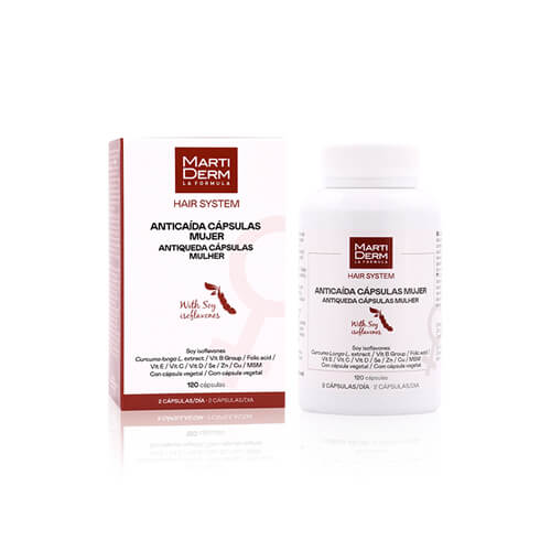MartiDerm Hair System Cápsulas Anticaída Mujer